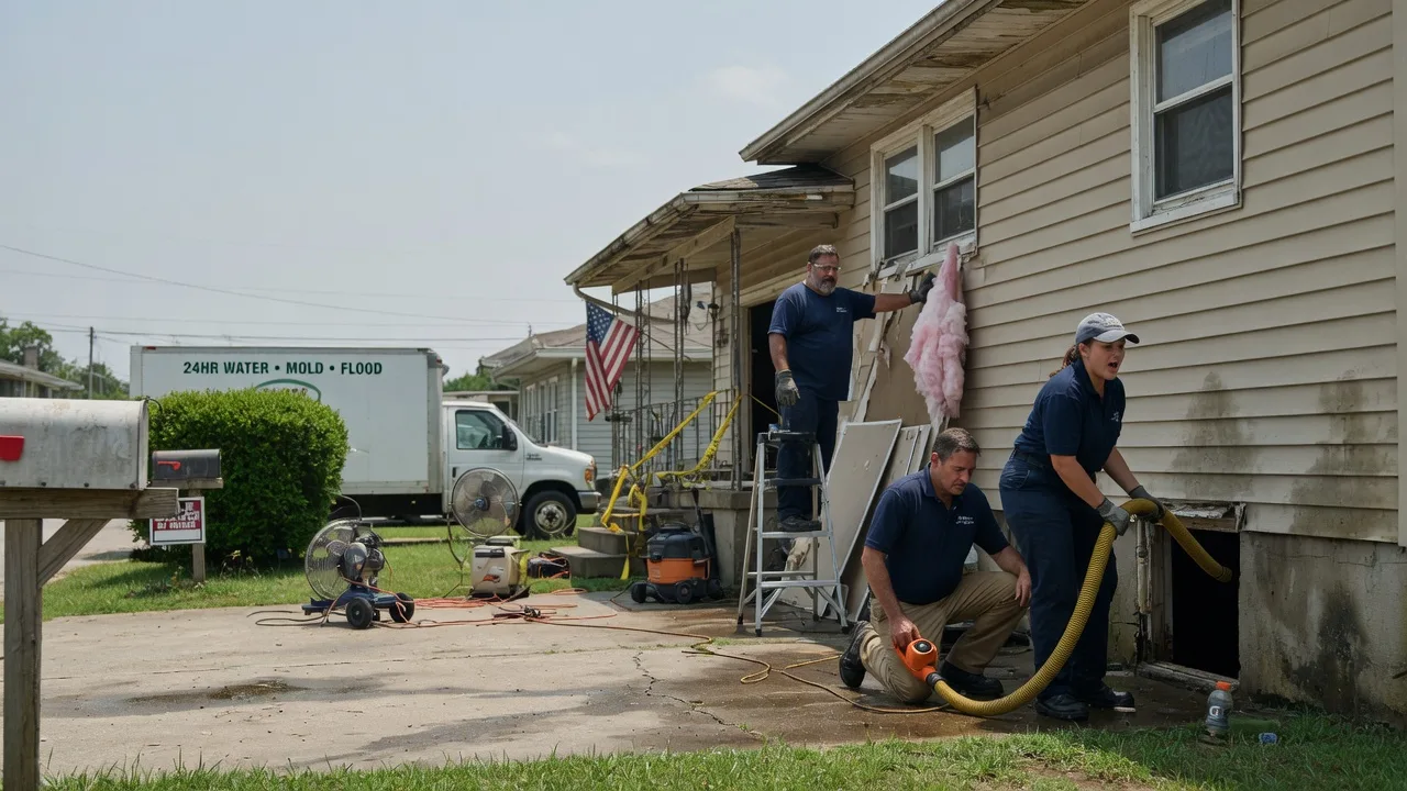 Water Damage Repair in Tennyson, IN near me